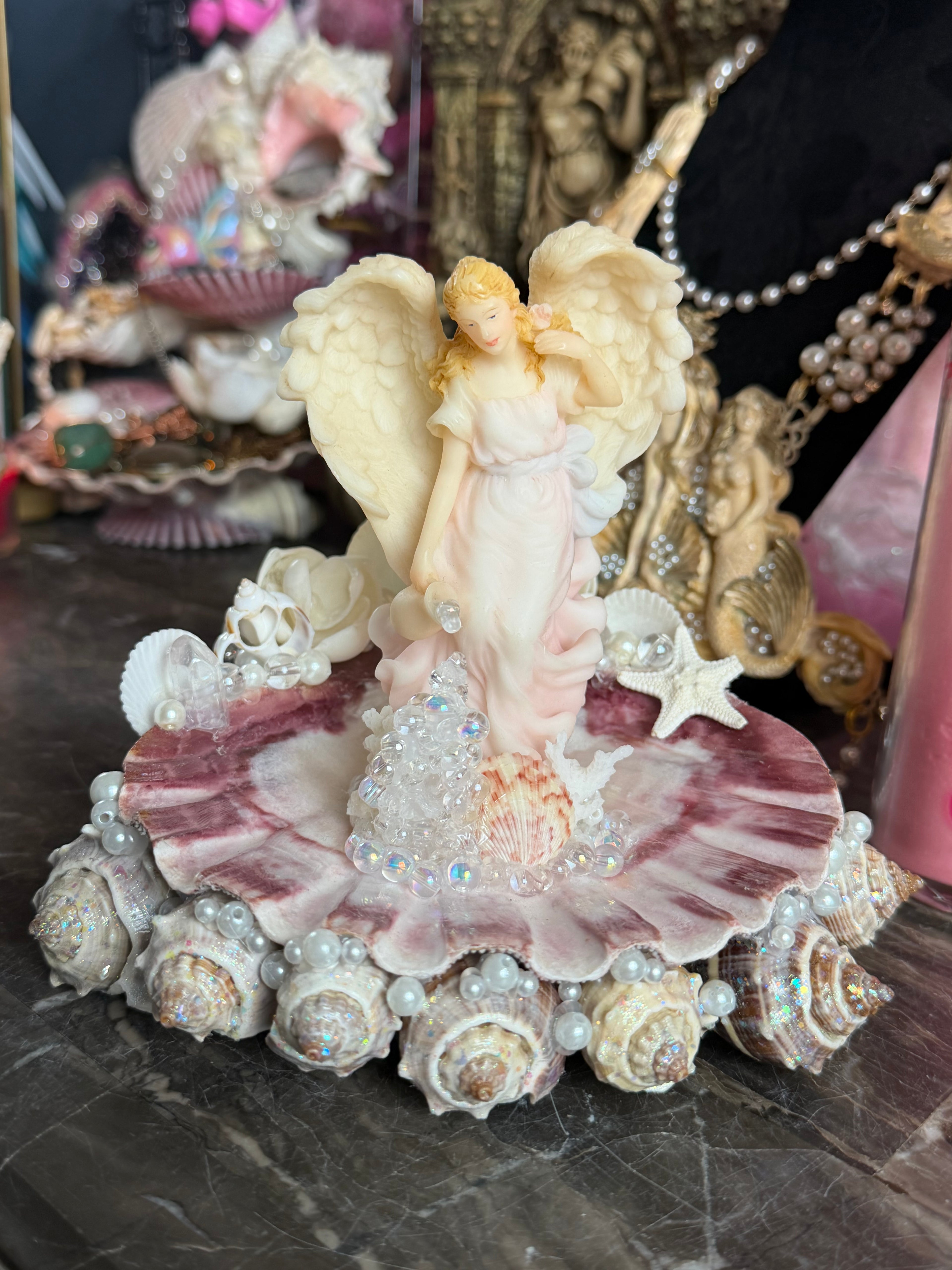 Ocean Blessing Angel Statue
