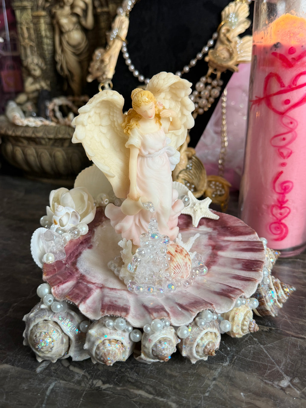 Ocean Blessing Angel Statue
