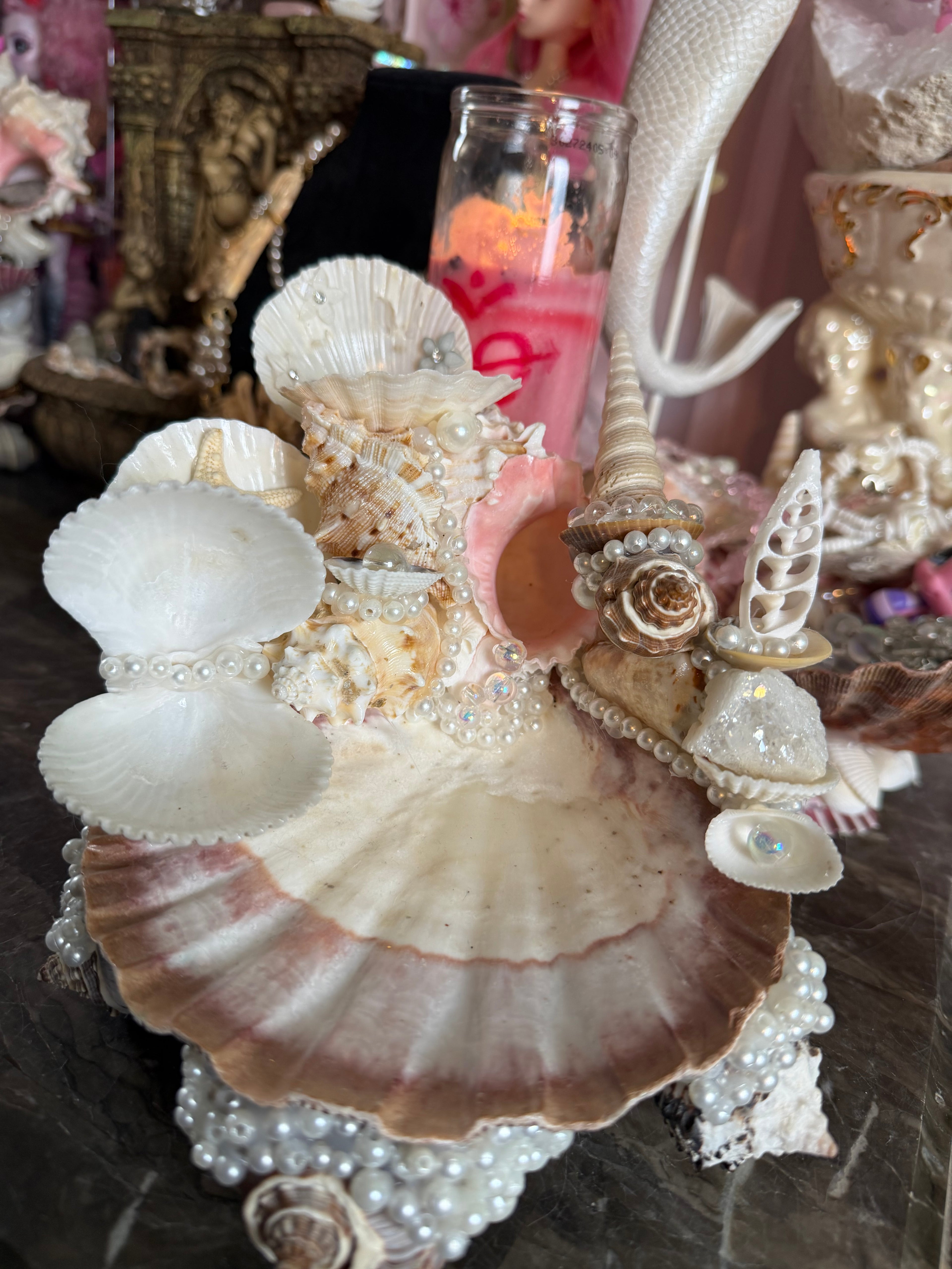 The Mermaid’s Vanity (handmade jewelry holder)